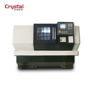 Máquina de corte de tubulação cnc, fio automático CJK6150B-1with alimentação de barra