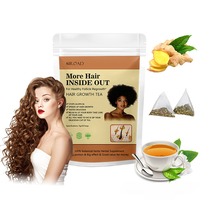 Grosir teh hijau Herbal China murni untuk pertumbuhan rambut sehat teh kesehatan rambut grosir bunga kemasan jumlah besar kantung teh