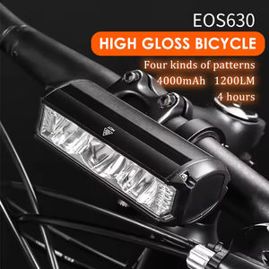Juego de Luces Delanteras para Bicicleta de Aluminio de Alta Luminosidad para Exteriores, 2600LM, Recargables por USB, Resistentes al Agua, April International DSBL0004 - Product Image 3
