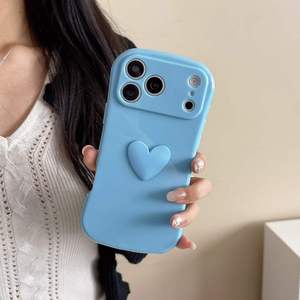 Cover per telefono in silicone Fashion DIY Love, custodia posteriore colorata a vita stretta per iPhone 17 Pro Max, 17 Air, 16 Plus, 15, 14, 18 Pro - Product Image 3