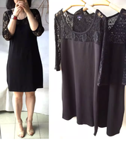 Robe d'été décontractée grande taille pour femme, style bohème, brodée de dentelle, éco-responsable, taille naturelle