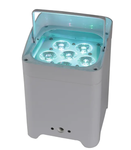 6In1 Rgbwa Uv Par Lights Remote <strong>Control</strong> Battery Powered Led Par Lights Wireless Dmx Rechargeable Stage Uplight for Pub - Product Image 5