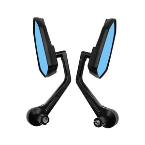 Hot Sale <b>Motorcycle</b> 7/8"" 22mm <b>Handle</b> <b>Bar</b> End Mirrors New Condition Accessories for Rearview Vision - Product Image 3