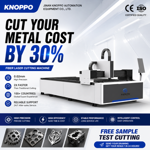 Machine de découpe laser à fibre 1000W 1500W 2kW 3kW 4kW 5kW pour la découpe de tôles métalliques - Product Image 2