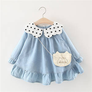 Ropa Coreana al por Mayor para Niños, Vestidos Elegantes para Niñas Pequeñas con Fotos de Concursos para Fiestas de Niñas en Primavera - Product Image 1