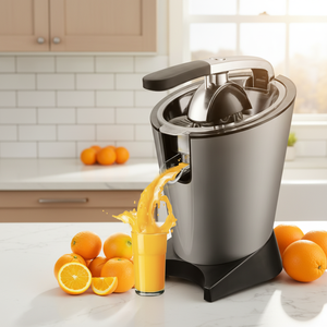Presse-agrumes électrique SKD multicolore avec levier à pression et double cône en acier inoxydable, détachable, pour agrumes de grande et petite <span class=keywords><strong>taille</strong></span> - Product Image 3