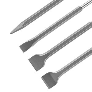 Cincel de tallado de acero de alta dureza SDS Plus para <span class=keywords><strong>martillo</strong></span> rotatorio, para eliminación de azulejos, limpieza de mortero de hormigón, adhesivos de suelo y materiales de piedra. - Product Image 4