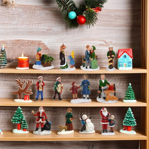 Figurines <span class=keywords><strong>de</strong></span> Noël personnalisées en résine, designs artisanaux pour les décorations <span class=keywords><strong>de</strong></span> bureau des enfants - Product Image 6