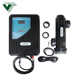 Système de production <span class=keywords><strong>automatique</strong></span> de chlore VIGOR NQ20 pour <span class=keywords><strong>piscine</strong></span> intérieure avec chlorinateur au sel, <span class=keywords><strong>niveau</strong></span> de sel minimum de 4000 PPM - Product Image 3