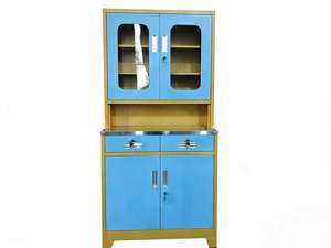 Armoire médicale sur mesure pour hôpital, meuble d'hôpital, armoire de <span class=keywords><strong>pharmacie</strong></span> pour usage hospitalier, armoire à médicaments avec 2 tiroirs - Product Image 1