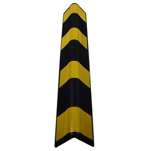 Protecteur de <span class=keywords><strong>coin</strong></span> en caoutchouc, 2 pièces, 1000x100x10mm à angle droit, Anti-collision - Product Image 1