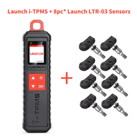 I-TPMS de lancement ITPMS avec 8 capteurs universels de lancement 315 /433Mhz système de surveillance de la pression des pneus programmeur de pression des pneus TPMS