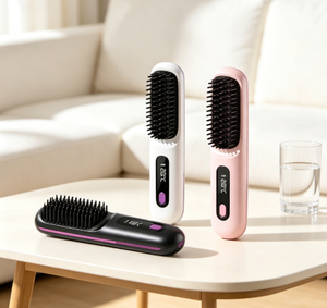 Apparecchio per lo Styling dei Capelli Ricaricabile USB, Districa i Capelli Intrecciati, Riduce l'Elettricità Statica, Offre Massaggio al Cuoio Capelluto per Rilassare i Tessuti del Cuoio Capelluto - Product Image 1