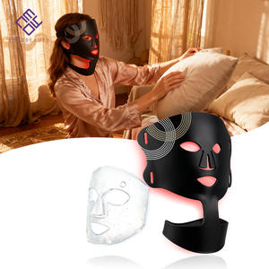 หน้ากาก LED สีแดง EYCO แบบกำหนดเองได้ พร้อมไฟ LED สำหรับใบหน้าและลำคอ หน้ากากบำรุงผิวหน้าด้วยแสงสีแดง Nir - Product Image 1