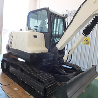 Mini-excavatrice sur chenilles de 3,5 tonnes de Chine, chargeuse-pelleteuse, usine/moteur Yanmar, EPA Euro 5, composants principaux, moteur et roulement, accessoire