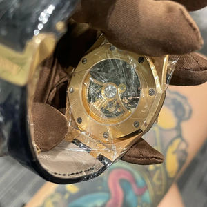 Montre pour homme de style designer, mécanique complexe à cadran ajouré, étanche, de qualité supérieure, montre de luxe - Product Image 5