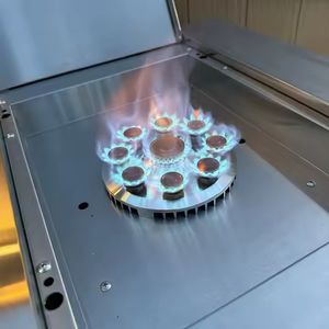 Fornello a gas da incasso Fierce Burner per cucina esterna, barbecue, isola, in <span class=keywords><strong>acciaio</strong></span> inox 304 - Product Image 5