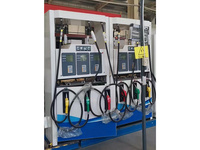 Dispensador de Combustible con 4 Boquillas, 4 Productos, Acero Inoxidable, 220V/380V, Precisión del 0.25%, con Pago con Tarjeta IC para Grandes Gasolineras