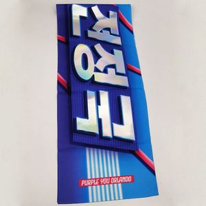 Bandera de Tela Personalizada, Banderas Coloridas Impermeables, Impresión a Todo Color, Toalla con Eslogan para Conciertos Kpop - Product Image 4