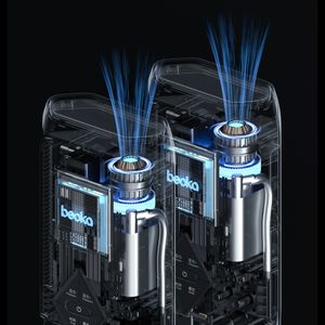 Beoka 5チャンバー リカバリー ブーツ ワイヤレス フット マッサージャー 筋肉痛 緩和 2600mAh エアー コンプレッション レッグ マッサージャー リカバリー ブーツ - Product Image 4