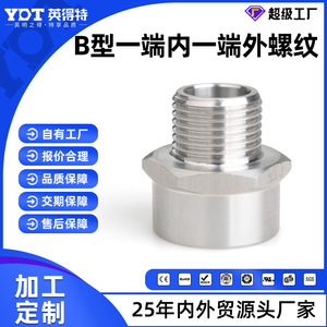 ข้อต่อท่อสแตนเลส 304 ขนาด 1 นิ้ว แบบเกลียว สำหรับรางเคเบิลและท่อร้อยสาย - Product Image 5