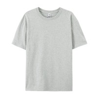 T-shirt oversize en coton tricoté imprimé 100 % coton, col montant, coupe ample, haute qualité, luxe, personnalisé, anti-boulochage pour homme