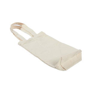 Custom Eco Friendly Durable Reusable Plain One Bottle Jute Canvas <strong>Wine</strong> Tote <strong>Bags</strong> - Product Image 5
