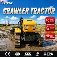 Traktor Beroda yang Diproduksi di Tiongkok Cocok untuk Produksi Pertanian dan Dapat Dilengkapi dengan Mesin Lainnya.