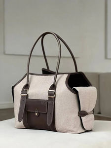 Sac de <span class=keywords><strong>transport</strong></span> pour chat <span class=keywords><strong>en</strong></span> peluche confortable et luxueux, approuvé par les compagnies aériennes, sac à main pour <span class=keywords><strong>chien</strong></span>, porte-bébé souple, sac de <span class=keywords><strong>transport</strong></span> pour animaux de compagnie pour chiot - Product Image 2