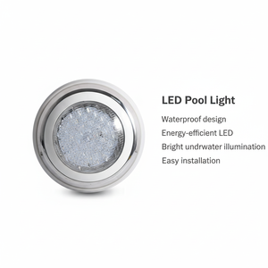 Lámpara LED de Acero Inoxidable para <span class=keywords><strong>Piscina</strong></span>, Montada en la Pared, Adecuada para Piscinas <span class=keywords><strong>y</strong></span> Centros de <span class=keywords><strong>Spa</strong></span> - Product Image 1