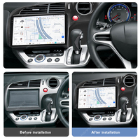 Duauto Radio mobil QLED 2K, Radio mobil Android 13 untuk Honda Stream 2009-2013 Multimedia pemutar Video Stereo mobil-play navigasi GPS DSP