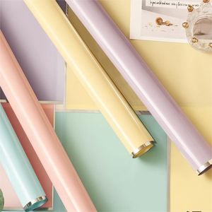 New Arrival 20PCS/Packsilver-coloured Border Korean <b>Paper</b> Flower <b>Wrapping</b> Homochromatism Translucent Plastic <b>Paper</b> - Product Image 3