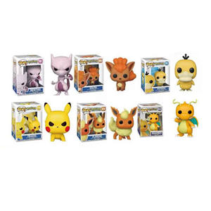 Figurines d'Action Anime Pokémon Pikachu et Psykokwak en PVC en Gros, Collection, Modèle, Jouet, Cadeau - Product Image 3