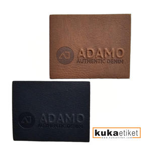 Etiqueta de Marca de Ropa Lavable de Cuero Sintético PU Personalizada de Alta Calidad, Logotipo Personalizado, Colores y Tamaños Personalizados para Zapatos y Prendas - Product Image 5