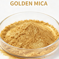 Mica muscovite doré résistant à la chaleur, qualité industrielle, haute résistance diélectrique, matériau isolant pour câbles et bobinages de moteurs