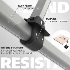 Sombrilla <span class=keywords><strong>de</strong></span> jardín <span class=keywords><strong>de</strong></span> poliéster, sombrilla <span class=keywords><strong>de</strong></span> patio en voladizo <span class=keywords><strong>de</strong></span> metal, <span class=keywords><strong>sombrillas</strong></span> para exteriores <span class=keywords><strong>de</strong></span> 20 pies, <span class=keywords><strong>sombrillas</strong></span> grandes para jardín - Product Image 4