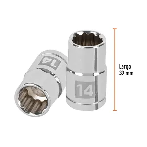 Master con unità 120 presa da 14mm, 12 punti, unità da 1/2 ', Truper - Product Image 3