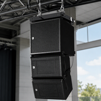 Système audio subwoofer haute résolution ODM/OEM, enceintes actives professionnelles de 8 pouces, système de sonorisation en ligne