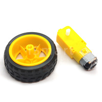 I-SMART TT Moteur Robot De Voiture Kit Motoréducteur pour Kit Roues Châssis De la Voiture Intelligente Robot Télécommande De Voiture DC Motoréducteur