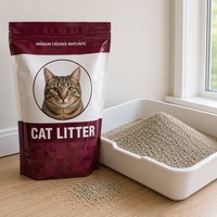 Pasir Kucing Bentonit Alami, Bahan Baku Mentah, Daya Serap Tinggi, Anti Jamur, Tahan Kelembapan