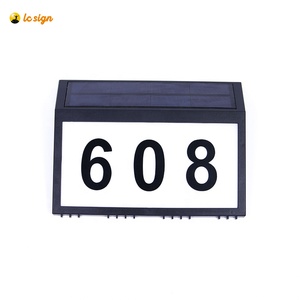 Numéro <span class=keywords><strong>de</strong></span> <span class=keywords><strong>maison</strong></span> solaire LED automatique, éclairage extérieur, numéros <span class=keywords><strong>de</strong></span> <span class=keywords><strong>maison</strong></span> solaire <span class=keywords><strong>pour</strong></span> cour et <span class=keywords><strong>rue</strong></span> - Product Image 1
