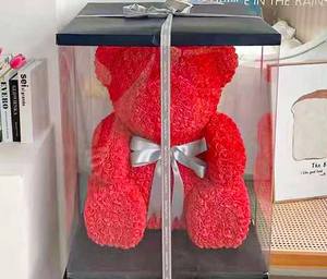 AYOYO OEM Rose 40cm <span class=keywords><strong>Ours</strong></span> Coffret Cadeau + Lumière LED Fleur <span class=keywords><strong>Ours</strong></span>, <span class=keywords><strong>maman</strong></span> Cadeau Fête des Mères 2025 - Product Image 6