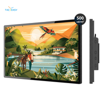 Pantalla Publicitaria Digital LED LCD de 32 Pulgadas, Kiosco con Pantalla Táctil Android IP65, Señalización Digital para Montaje en Pared, Tienda Minorista