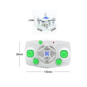 โดรนบังคับวิทยุพกพาDC 2.4G 4CH RC,โดรนUFOขนาดเล็กVS Cheoner CX-Star - Product Image 6