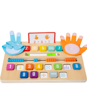 Juego Educativo de Contar con los Dedos, Material Didáctico Digital para Aprender <span class=keywords><strong>Sumas</strong></span> y Restas, Rompecabezas Cognitivo con los Dedos, Juguetes Matemáticos - Product Image 1