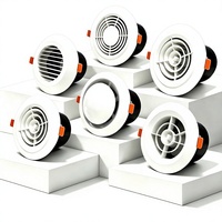 Clip de fixation circulaire ABS pour grille d'aération de système d'air frais, sortie d'air, conduit d'air de retour, prise d'air, couvercle de ventilation d'échappement Chine
