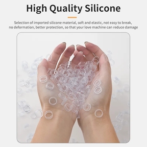 4 Uds anillo de Joystick de silicona para Steam Deck/Quest2/Pico4 cubierta de goma resistente al desgaste para <span class=keywords><strong>PS5</strong></span> <span class=keywords><strong>VR2</strong></span>/Meta Pro accesorios de juego - Product Image 4