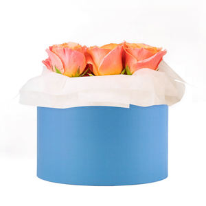 Cajas <span class=keywords><strong>De</strong></span> Flores en Guangzhou redondo flor Rosa Caja blanca <span class=keywords><strong>De</strong></span> Caja <span class=keywords><strong>De</strong></span> <span class=keywords><strong>Embalaje</strong></span> <span class=keywords><strong>De</strong></span> cartón Para Flores - Product Image 2