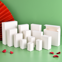 Boîtes d'emballage en carton gaufré personnalisées en gros, finition mate 20pt, luxe, à fermeture inversée, pour produits cosmétiques