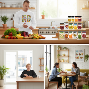 T-shirt a maniche lunghe per dietetiche certificate, design alimentare, girocollo, in cotone, casual, per tutte le stagioni, regalo di ringraziamento - Product Image 3